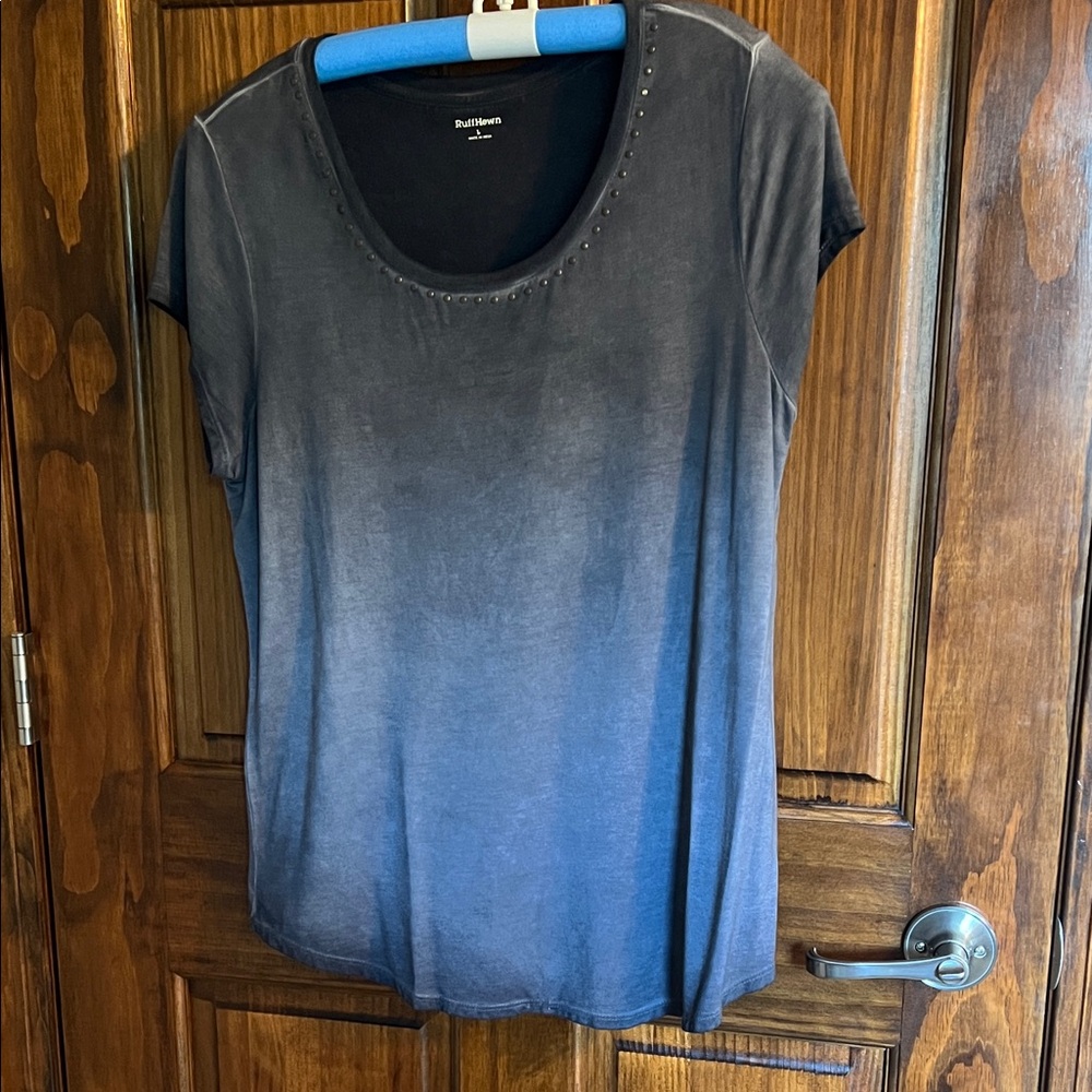 RuffHewn Women's Charcoal Short Sleeve Tee